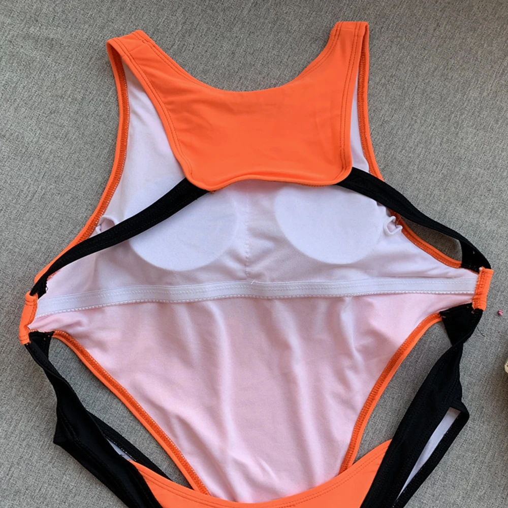 Female Swimsuit Hollow out Swimwear Women Bathing Suit Retro Vintage Backless One-piece Surfing Swim Suits sexy Bikini |