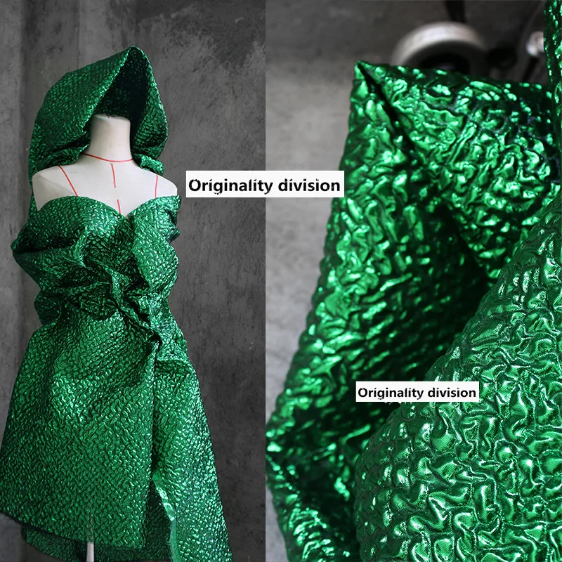 45*135 см/шт. трехмерная плиссированная жесткая ткань креативная дизайнерская для