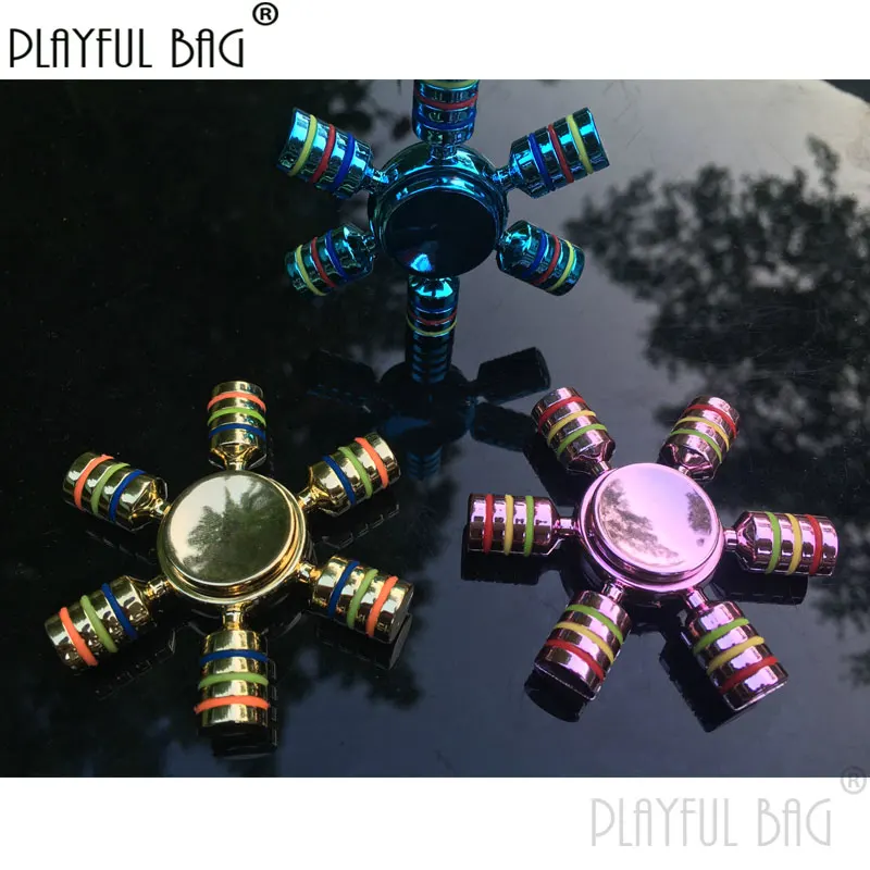 Новый гальванических трехглавый шесть руки с помощью кончиков пальцев