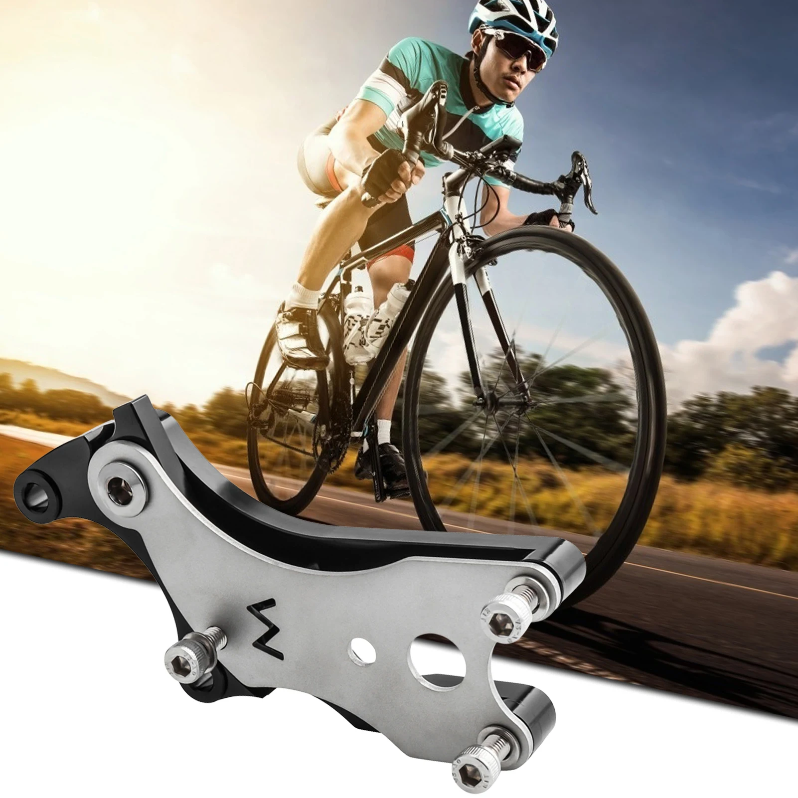 

Brake Bracket Adapter Cycling Rear Wheel Disc Brake Adapter Bicycle Modification Accessories For Ordinary Bicycle Components