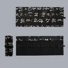 1224364872 отверстий милый холщовый РОЛИК ручка чехол для карандашей и занавесок чехол для макияжа