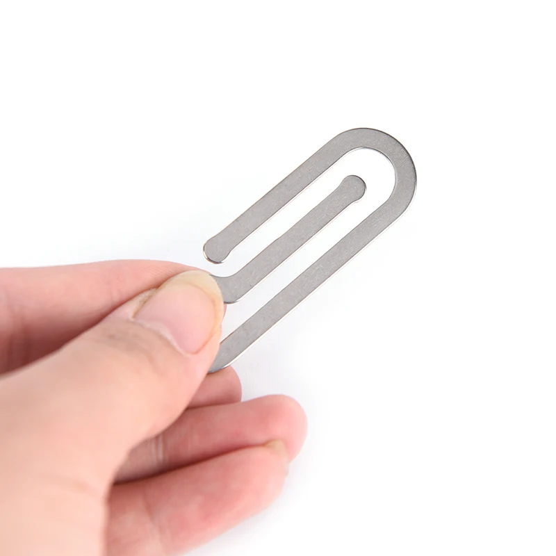 1 шт. металлический деньги скрепки для бумаги зажим держатель папка с отделением