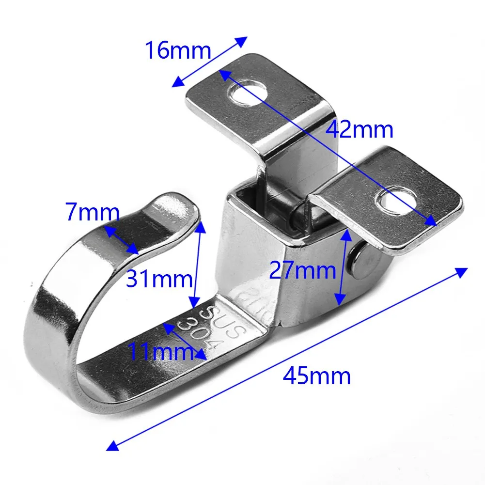Сверхмощный Верхний Крючок из нержавеющей стали 304 подвесная вешалка для шкафа