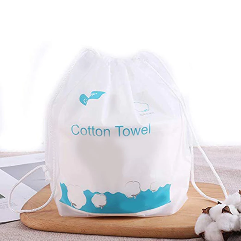 Хлопок для производства салфеток лица макияжа и глаз жидкость снятия