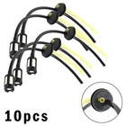 10 шт. топливный шланг, трубка с комплектом фильтров для бака, Универсальная Замена для стриммера, триммера, кустореза, измельчитель сорняков, кронштейн для ремонта