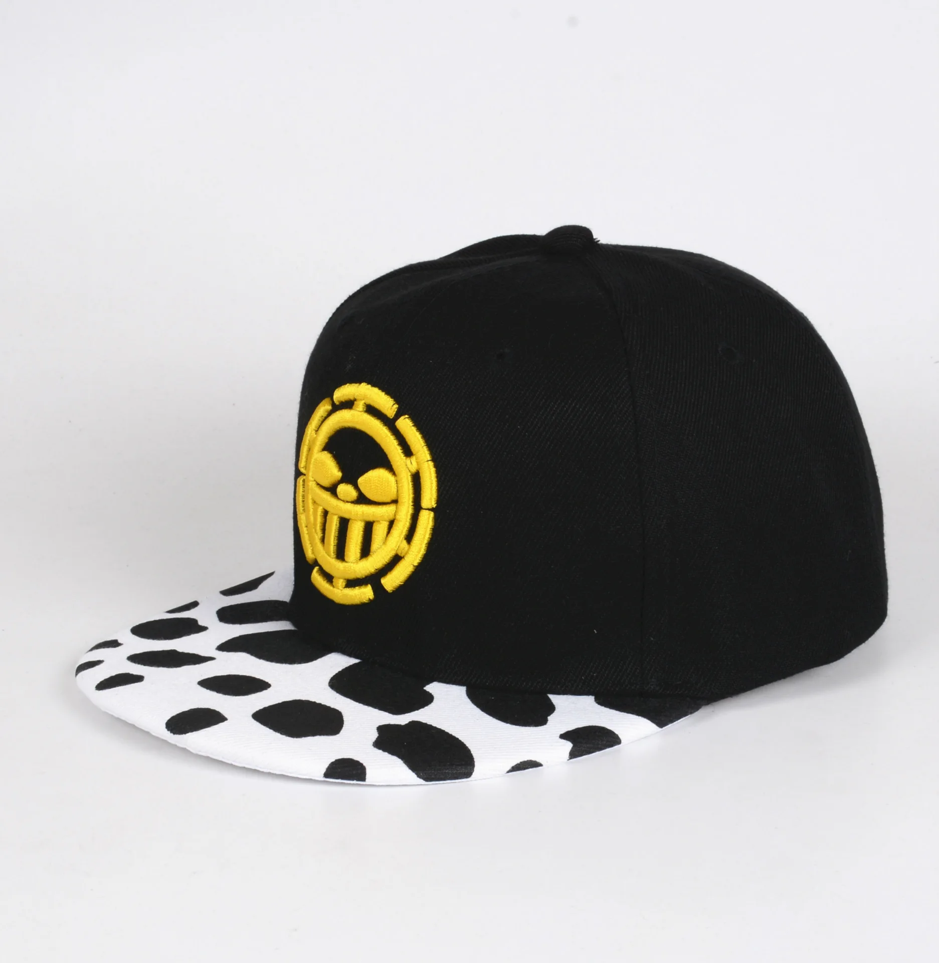 

Anime One Piece Trafalgar Law Sign Skull Head Baseball Caps Sunhat Cosplay Hats