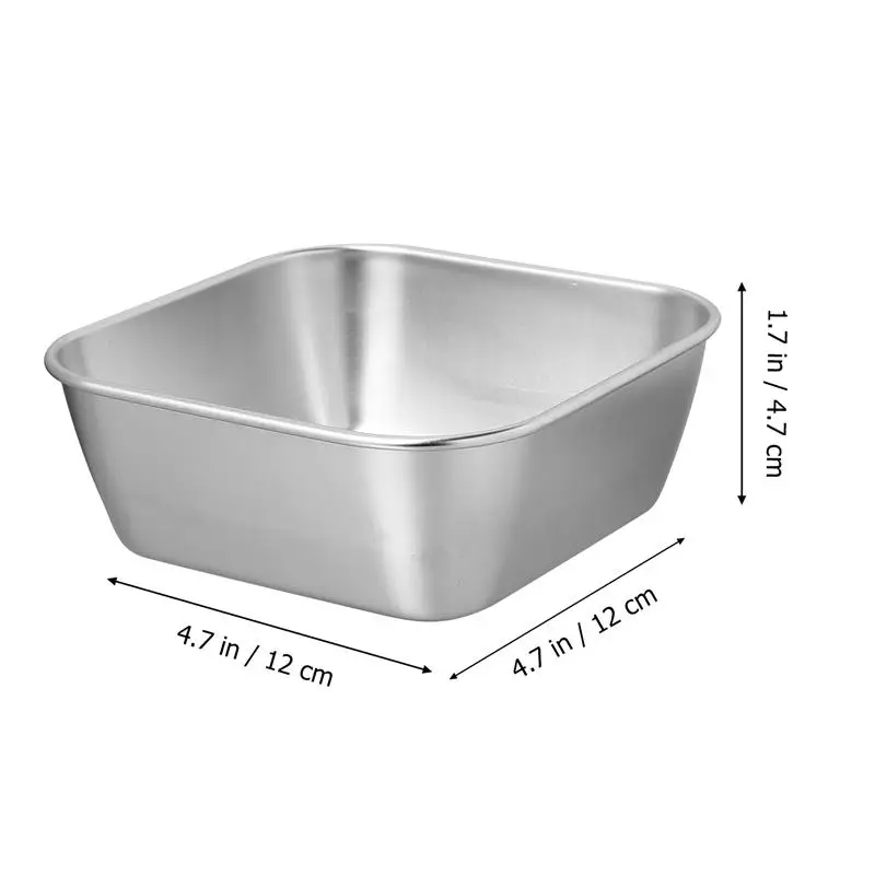 

1pc Storage Box Stainless Steel Storage Box Butter Container Butter Crisper for Kitchen Butter