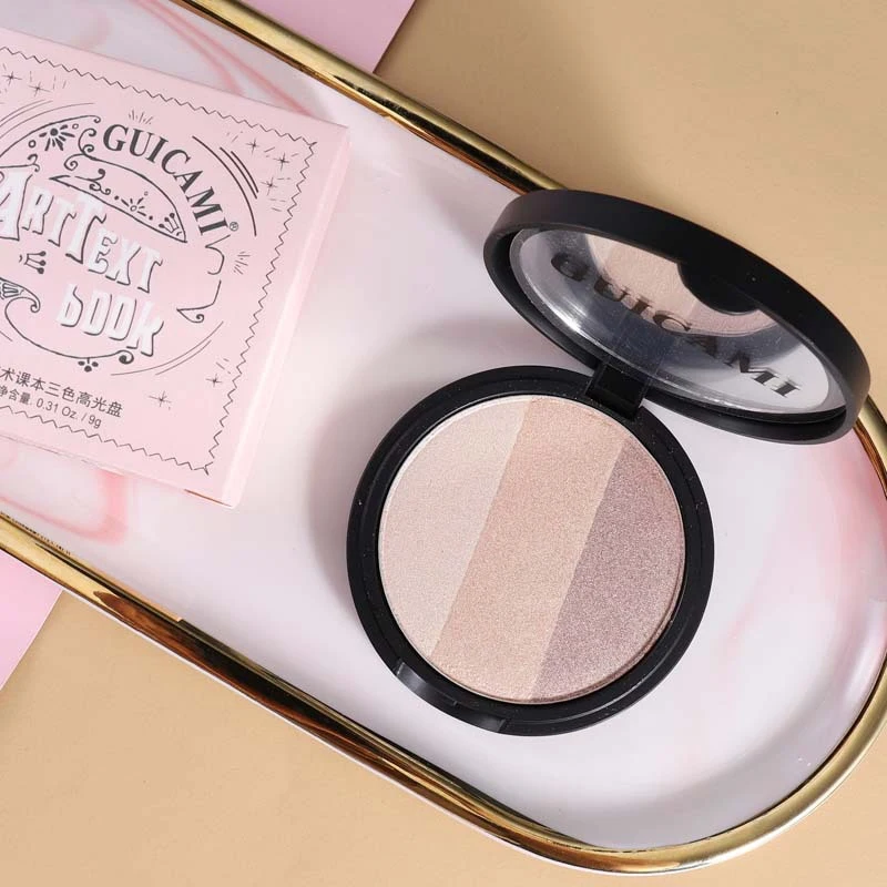 Хайлайтер для лица пудра макияж минеральный пигмент матовые минералы Палитра