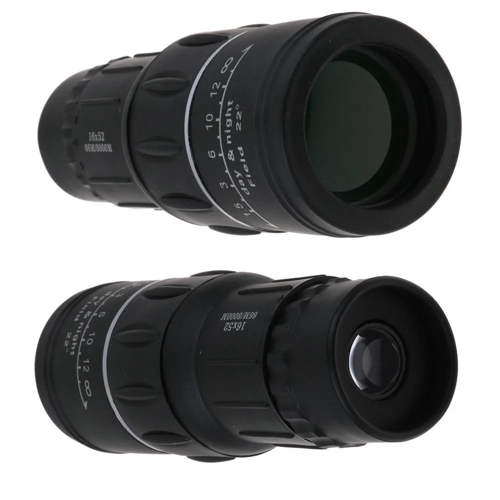 

Monocular Super High Power 16X52 Portable HD BAK4 Night Vision Monocular Telescope Outdoor Sports Telescope tool gift
