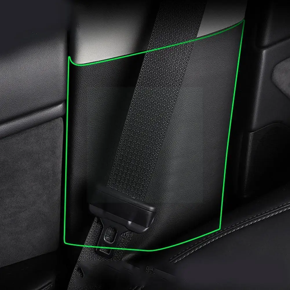 Устойчивые к царапинам кожаные защитные наклейки на внутренней стороне B-pillar