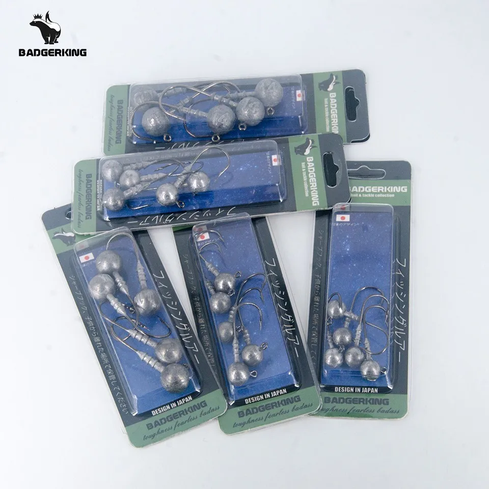 5 шт./лот Lead Jig Head бронзовых морских рыболовных крючков 3.5g 5g 7g 10g 14g рыболовные