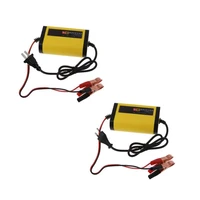 2021 new car motorcycle battery charger 12v 2a full automatic 3 stages auto accessories