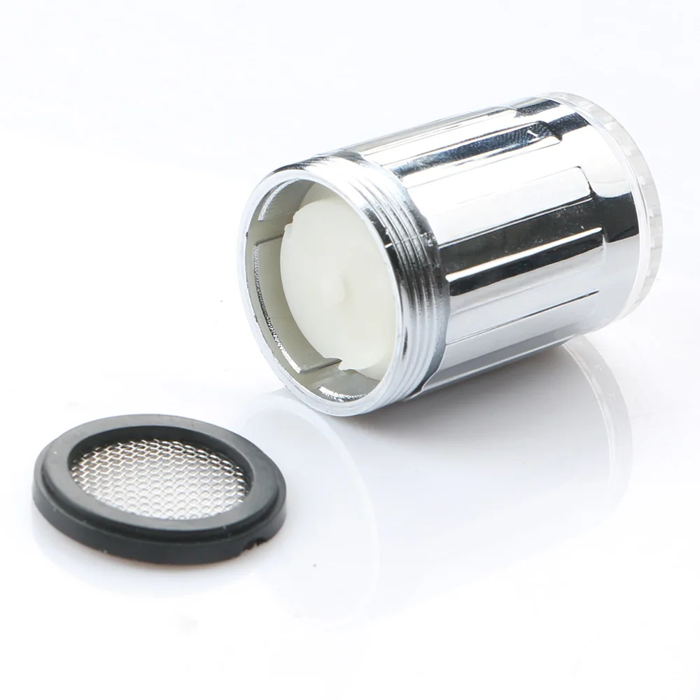 Светодиодный светильник чувствительный к температурам насадка для крана