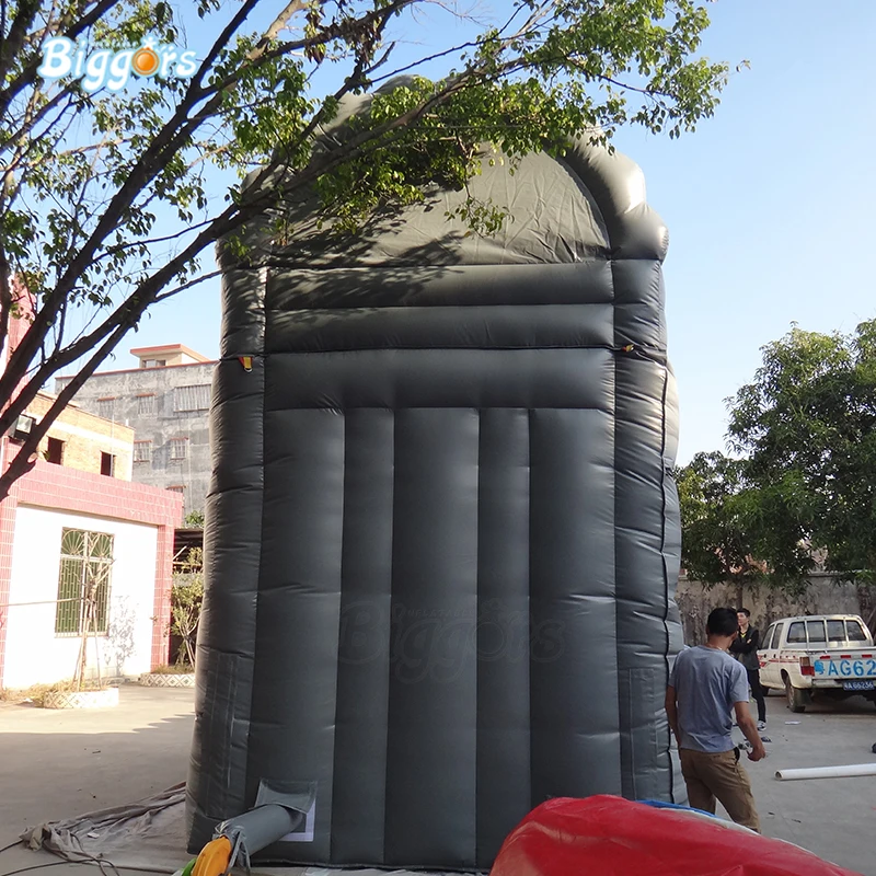 

PVC Large Inflatable Double Water Slide With Pool For Adults And Kids