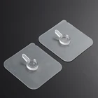 10 шт., бесшовные настенные крючки-Вешалки для фоторамки