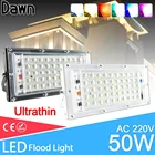 Прожексветильник светодиодный уличный, 10 Вт, 50 Вт, 220 В, 240 в, водонепроницаемый, IP65