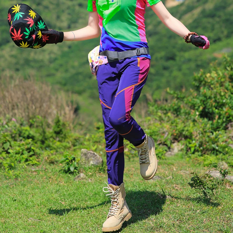 Брюки TRVLWEGO женские стрейчевые водонепроницаемые Походные штаны для кемпинга