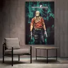 CS GO Настенная картина из искусственного холста для гостиной и спальни
