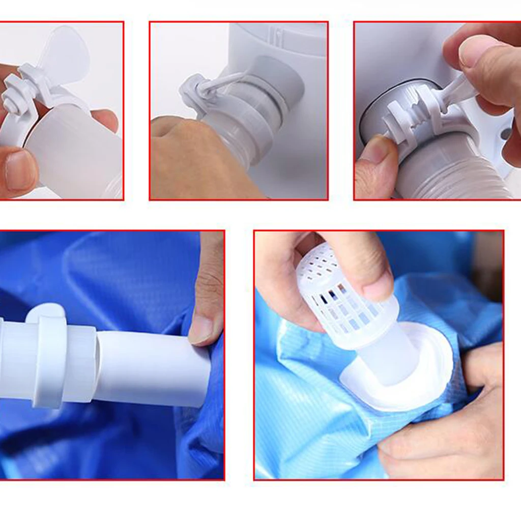 

Электрический Фильтрующий насос для бассейнов, набор фильтров с аксессуарами