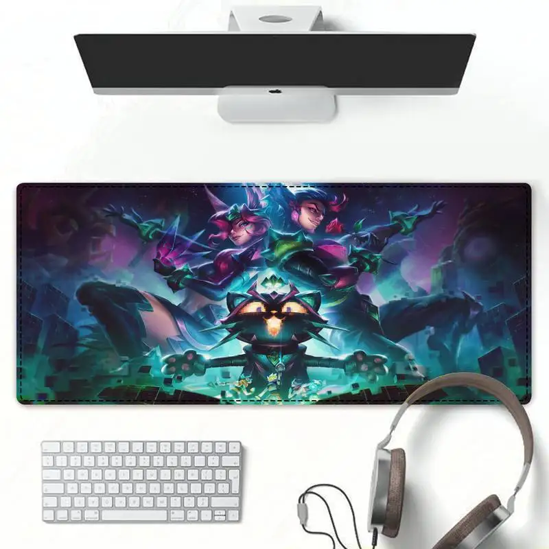

Lock Edge League of Legends Rakan Mouse Pad Laptop PC Computer Mause Pad Desk Mat For Big Gaming Mouse Mat For Overwatch/CS GO