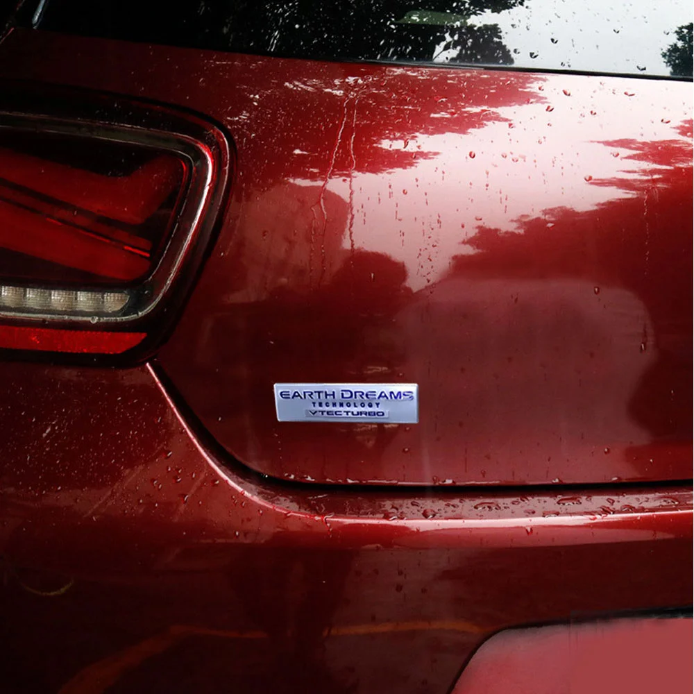 Автомобильный Стайлинг для Honda Earth Dreams VTEC Turbo стикер s эмблема значки наклейки Accord