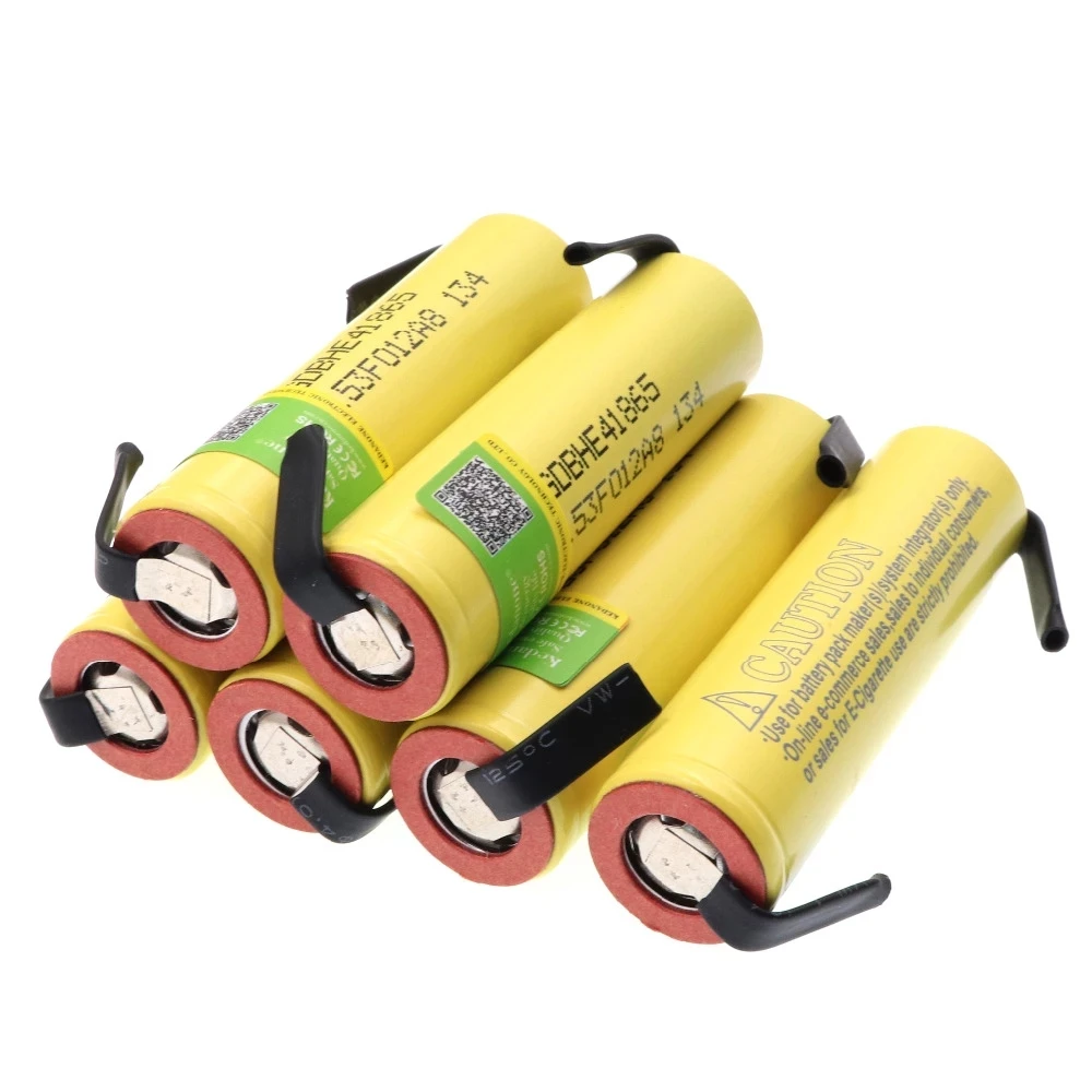 

NEW,HE4 2500mAh Li-lon Battery 18650 3.7V Power Rechargeable batteries Max 20A,35A discharge For E-cigarette+DIY Nicke