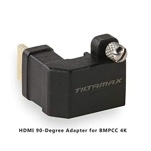 Tilta черный HDMI под углом 90 градусов адаптер для BMPCC 4K 6K клетка Камера буровая