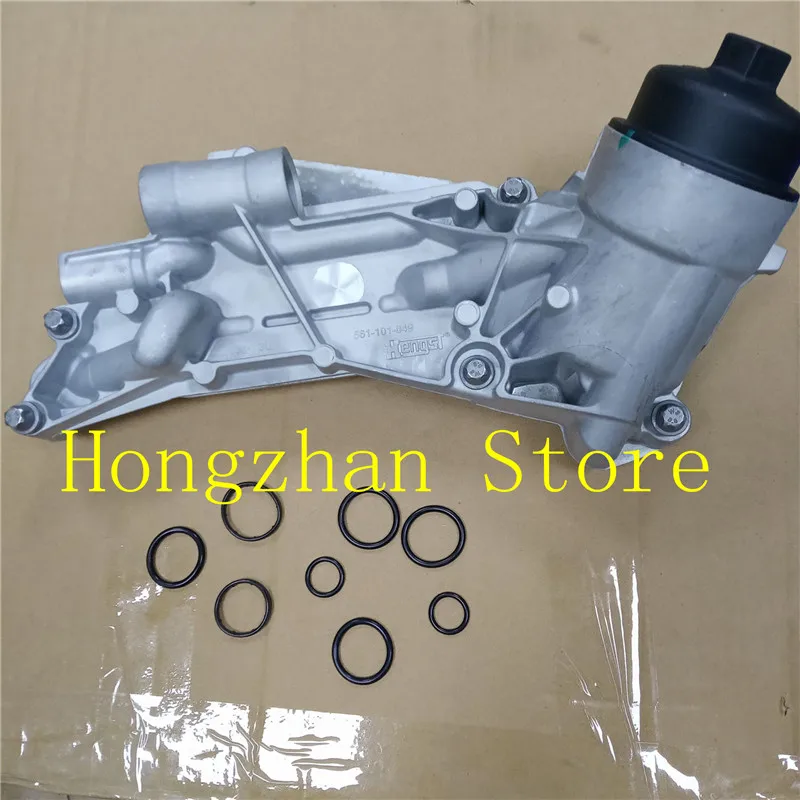 Масляный охладитель в сборке двигателя для Chevrolet Cruze Sonic Aveo G3 Orlando Opel Vauxhall 12992593 55571687 55355603
