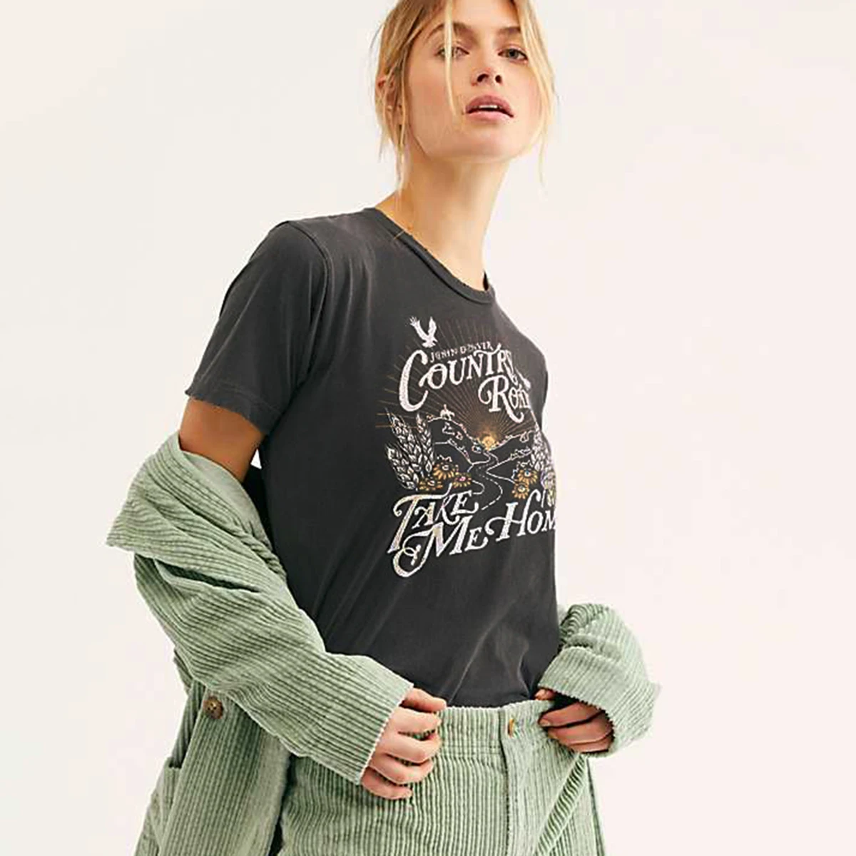 Винтажная графическая футболка топы 2020 летняя женская хлопковая Футболка