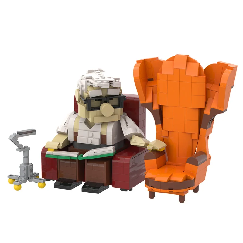 

Movie UP Cane Frederiskson Wife Sofa Boy Children Birthday Building Blocks Technic Bricks Toys Christmas Gift