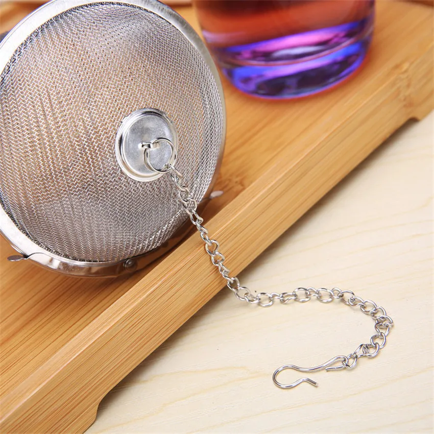 4 5 см Нержавеющая сталь Чай чайник блокировки фильтр шарик для приправы