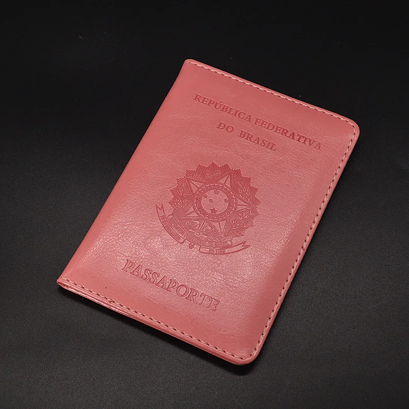 Бразильская Обложка для паспорта Женская милая девушек мягкая искусственная