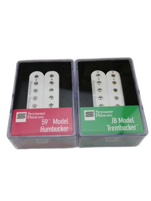 

Rare White Guitar Pickups SH1n 59 And SH4 JB TB4 Humbucker Pickup 4C Electric Guitar Pickups