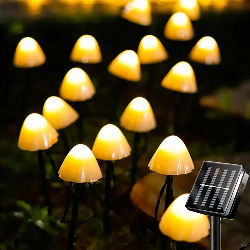 

Светодиодный светильник, наружная Водонепроницаемая декоративная лампа на солнечной батарее для двора, патио, дорожек