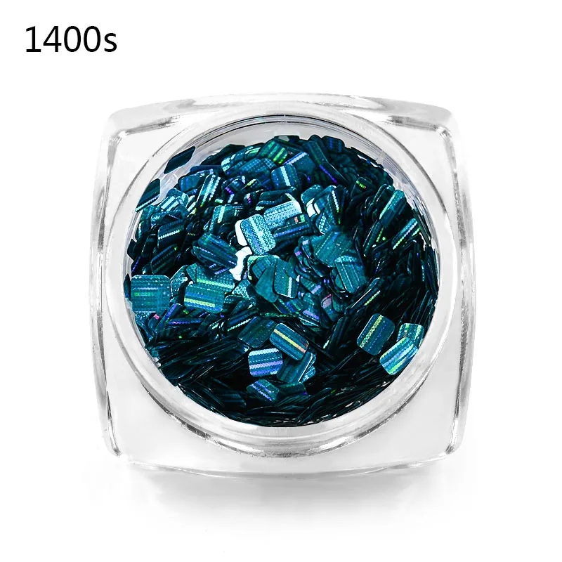 W4598 Mtssii 1 коробка лист хлопья ногтей блестящая голографическая палитра блесток для ногтей падение кленовый лист форма блеск для украшения ногтей - Цвет: W4598