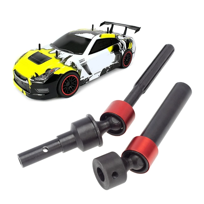 

T5EC Drive Shaft 5 Pcs Telescopic Metal Drive Shaft Compatible with Scx10 D90 Remote Control Car(168-184mm)