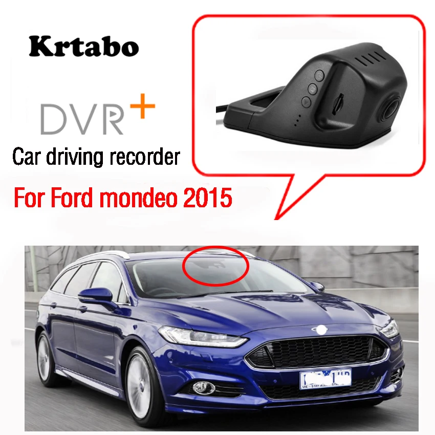 Видеорегистратор Full HD 2016 P ovatek 1080 с функцией ночного видения для Ford mondeo 2015 96658 |