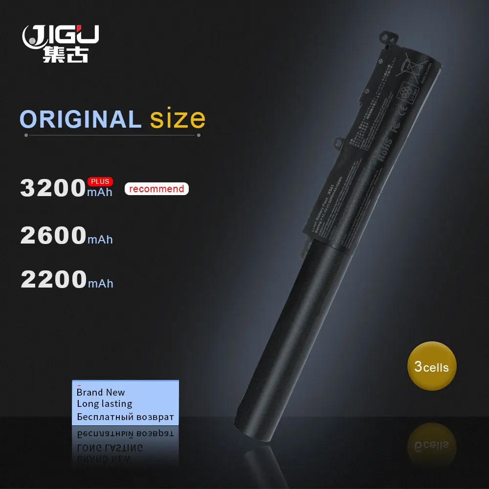 JIGU 3 ячейки 0B110-00440000 A31LP4Q Аккумулятор для ноутбука ASUS A541UA A541UV F541NA F541SA X541 R541UV |