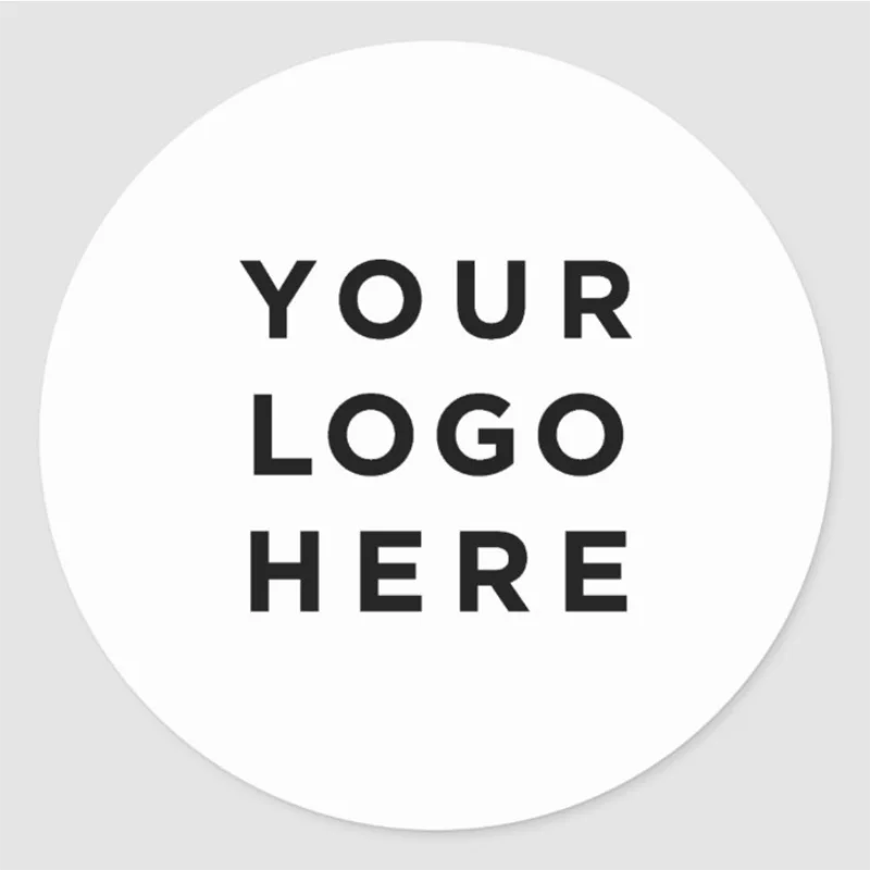100 шт. наклейки на заказ/свадебные наклейки/прозрачные с логотипом
