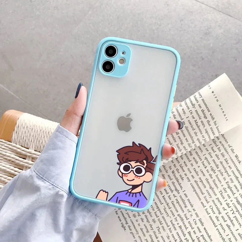 ZUIDID Dream Smp Clear Phone Case For iPhone 12 Pro MAX 11 XS X XR 13 SE20 7 8 6Plus Cartoon Japan Anime Hard Matte Cover Shell