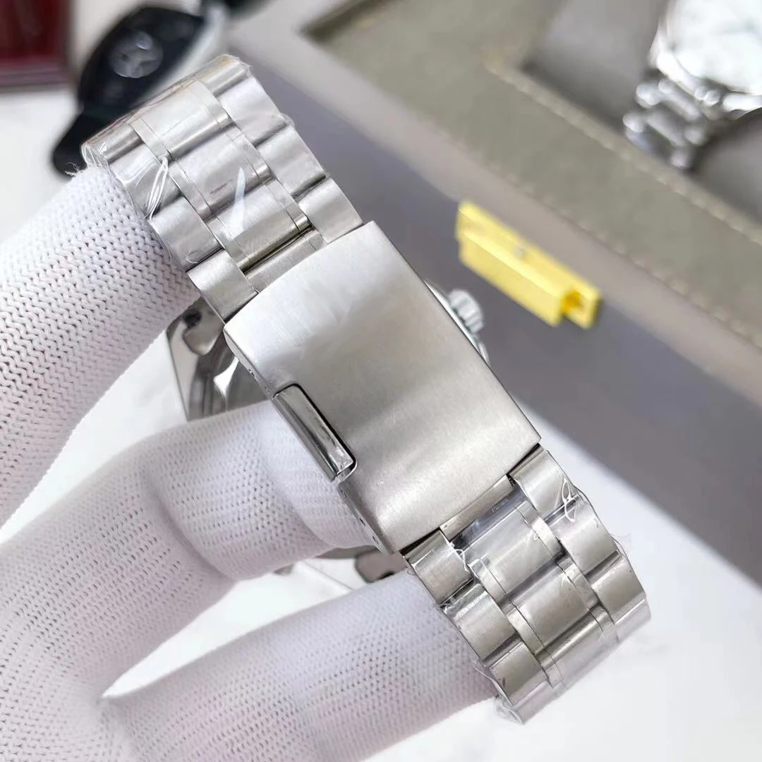 

AAA+ watch Luxury watch Men's mechanical watch Full working day and month 24 o'clock display tourbillon hollow see-through dial