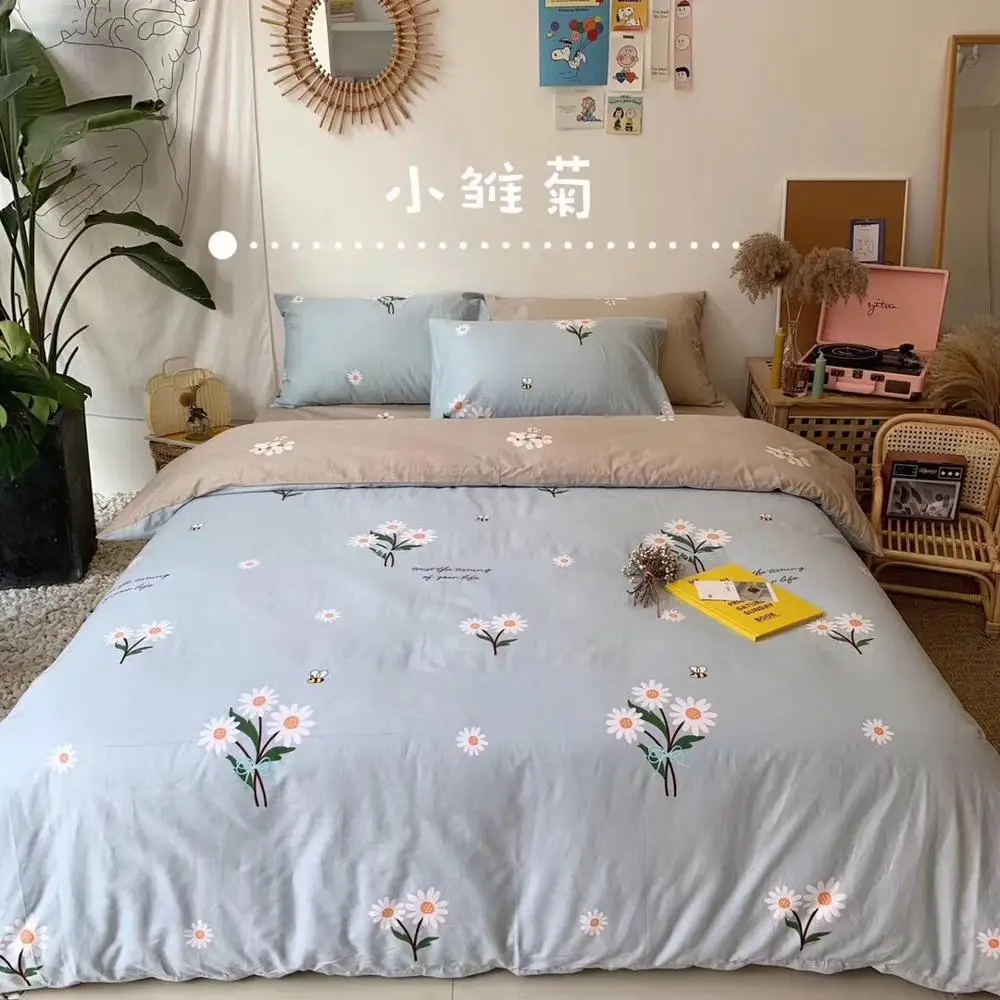 Комплект постельного белья для детей 3 шт. набор леопардовой расцветки хлопок с