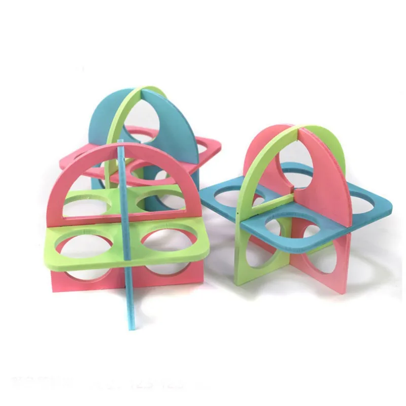 Colorful Small Pets Nest Decoration Funny Fitness Sport Activity Center Climbing Stairs Toy For Hamster Chinchillas Guinea Pig | Дом и сад