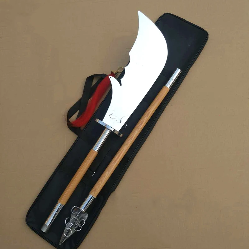 С уникальным дизайном большие Гуань Дао отбеливающая серия Chun Qiu Da Dao Гун мечи