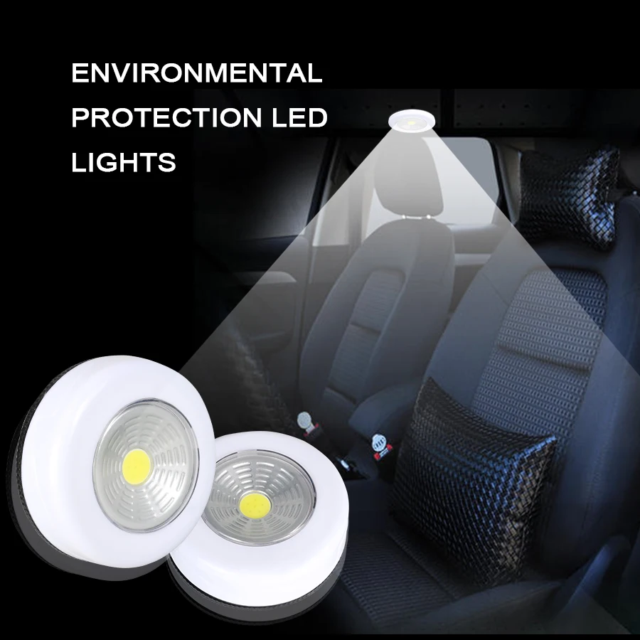 

Portable Cordless Under LED Cabinet Lights Touch Control AAA Battery Powered LED Night Light Touch Switch Schrankbeleuchtung