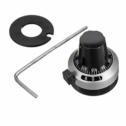 

1pcs 3590S 6.35 mm precision scale knob potentiometer knob equipped with multi-turn potentiometer In Stock