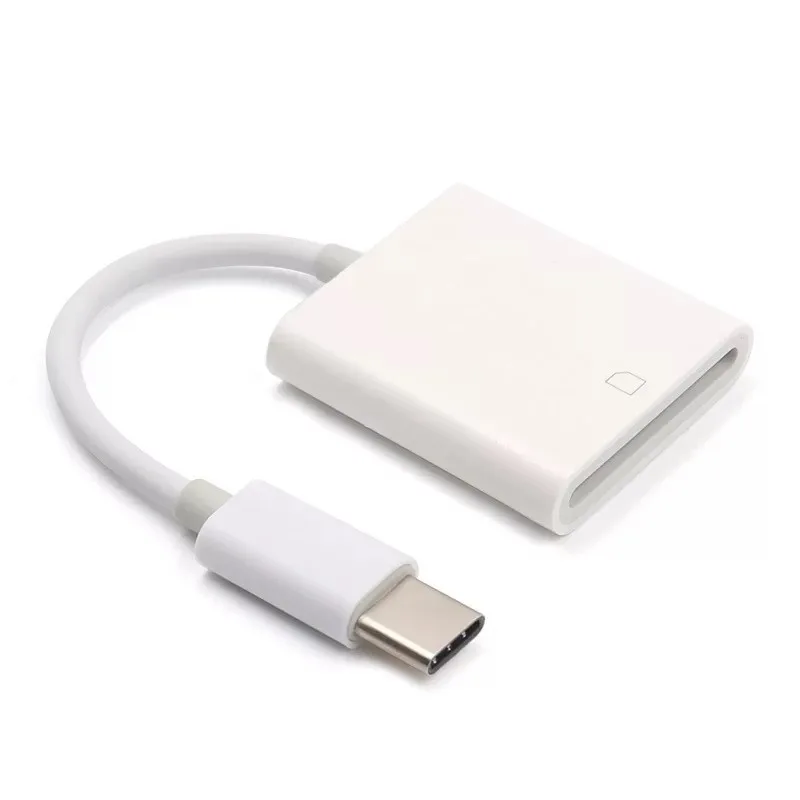 Кардридер USB C-SD адаптер Type C Thunderbolt 3 совместимый с iPad Pro 2018 MacBook Pro/Air Samsung Galaxy S10/S9/S8 |