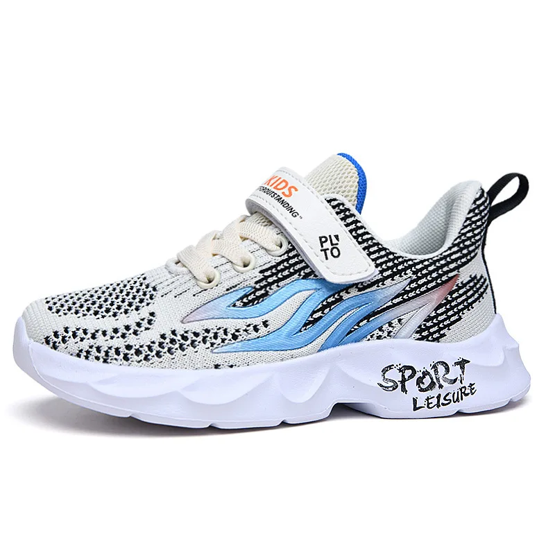 Летняя Молодежная детская спортивная обувь для мальчиков беговые кроссовки