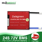 Аккумуляторная батарея LiFePO4 BMS 24S 30A 40A 50A 60A 72V PCMPCBBMS для 72V LiFePO4 Аккумуляторная батарея для домашнего хранения энергии