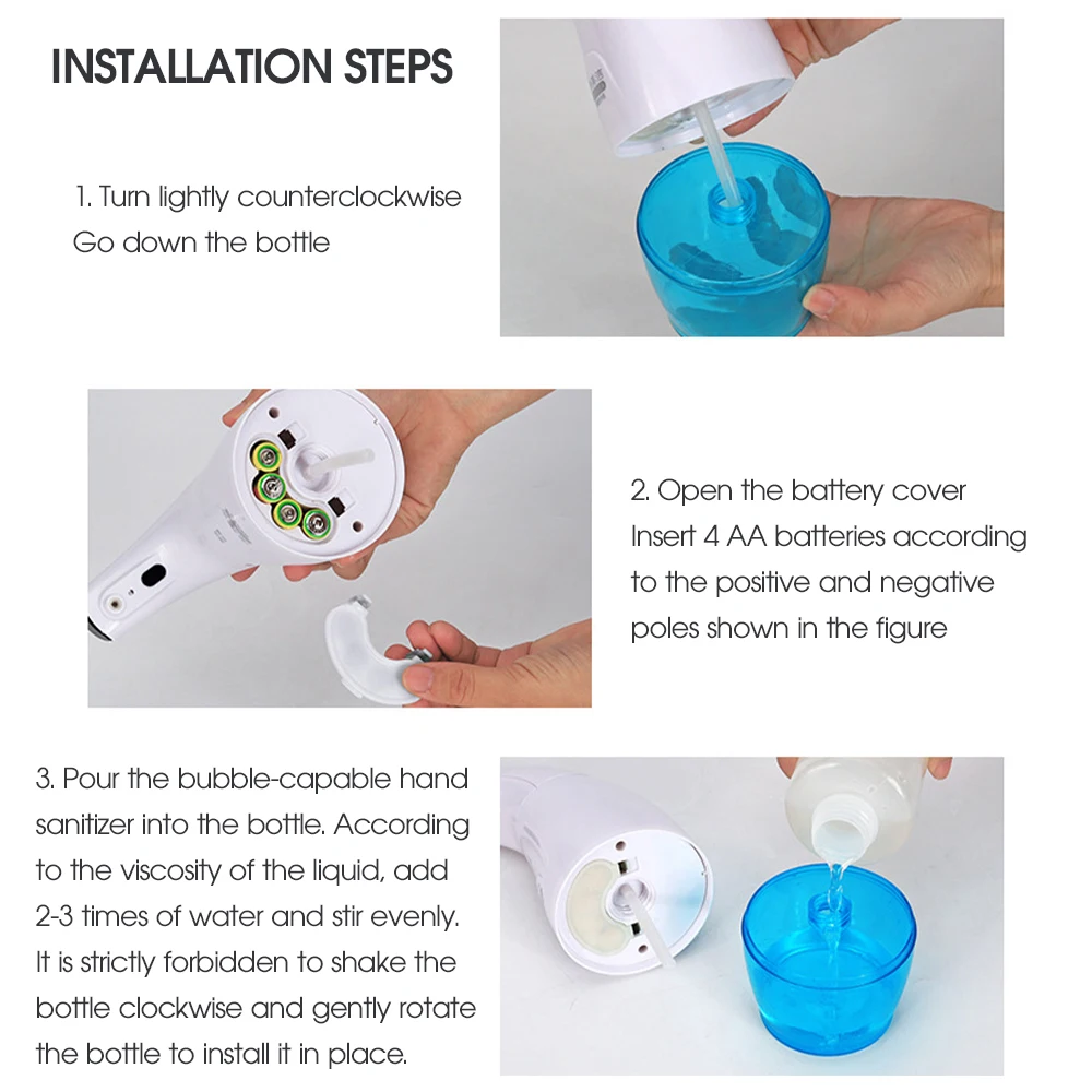 

Smart Sensor Automatic Foam Soap Dispenser Kitchen Bathroom Touchless Auto Soap Dispenser Induction Liquid Hand Washing Machine